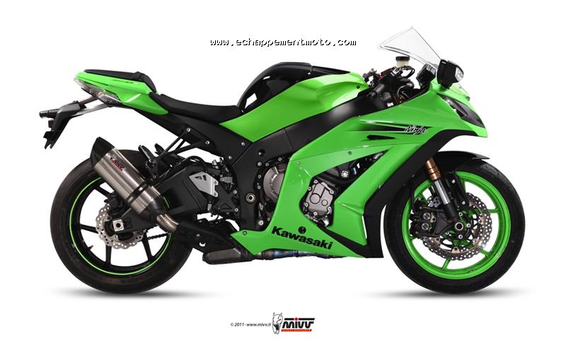 ECHAPPEMENT MOTO KAWASAKI ZX 10 R 2011 MIVV SUONO K026L7_a